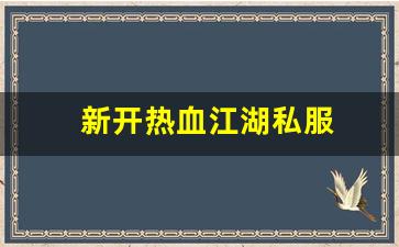 新开sf热血江湖：新开热血江湖私服 (13)